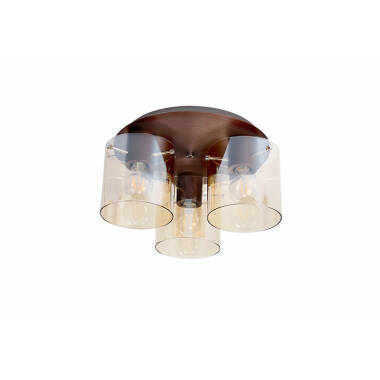 Image of Jene 3 Light Flush Ceiling Light