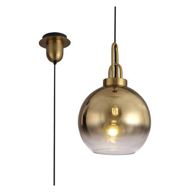 Image of Carolina Glass Ceiling Pendant Light