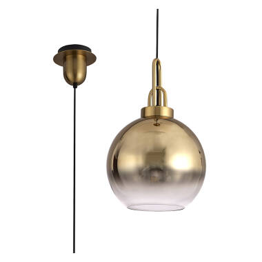 Image of Carolina Glass Ceiling Pendant Light