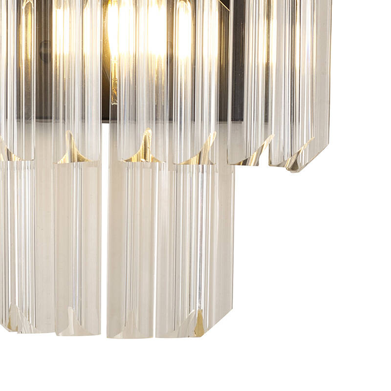 Image of Festival Glass Flush Wall Light