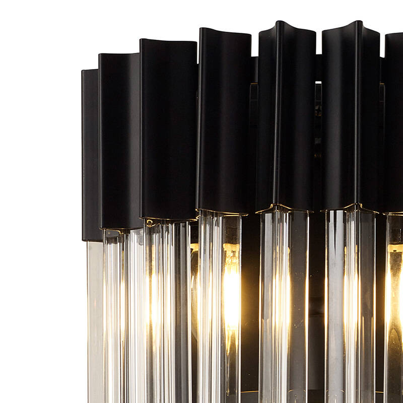 Image of Festival Glass Flush Wall Light