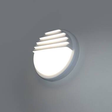 Image of Eterna 14W LED Outdoor Louvered Flush Light - 228mm