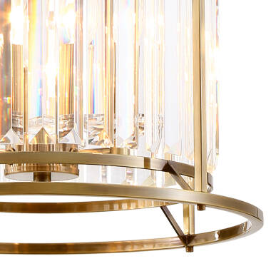 Image of Wichita Crystal Ceiling Pendant Light
