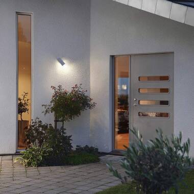 Image of Konstsmide Imola LED Outdoor Flush Wall Light