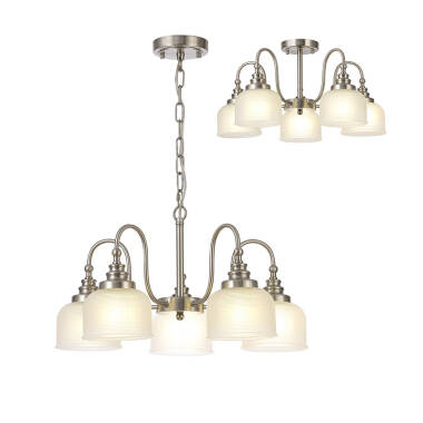 Image of Magnolia 5 Arm Ceiling Pendant Light