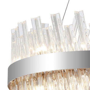 Image of Detroit Glass Chandelier