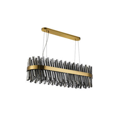 Image of Detroit Glass Bar Ceiling Pendant Light