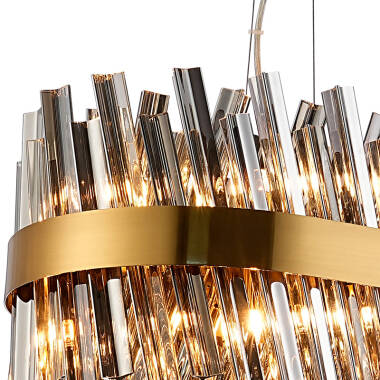 Image of Detroit Glass Bar Ceiling Pendant Light