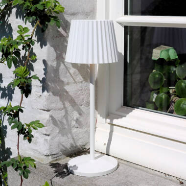 Image of Lucide Justine USB Rechargeable LED Outdoor Table Lamp