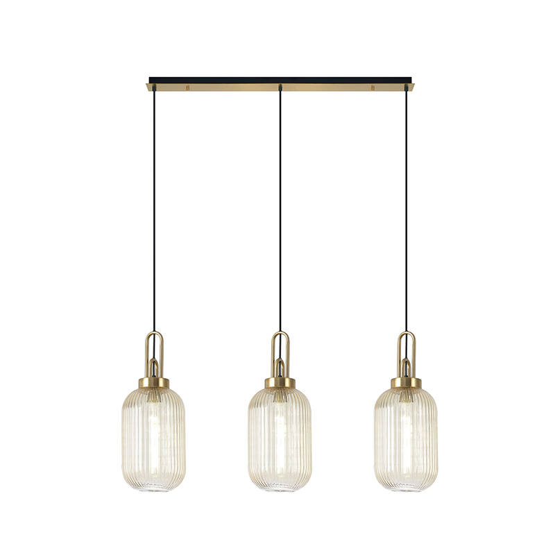 Image of Savannah 3 Light Bar Ceiling Pendant