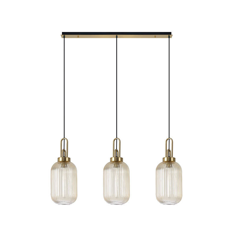 Image of Savannah 3 Light Bar Ceiling Pendant