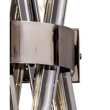 Image of Woxsall Glass Flush Wall Light