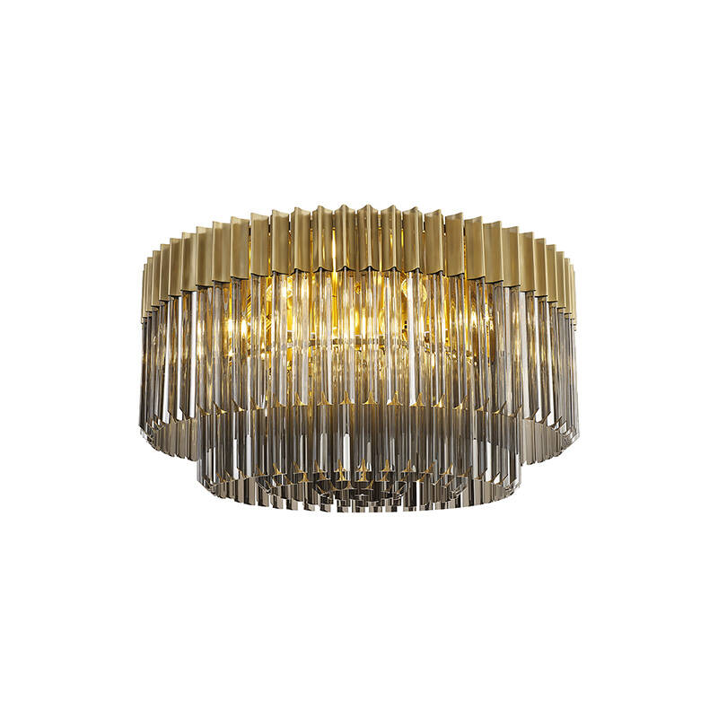 Image of Festival Glass Flush Ceiling Light