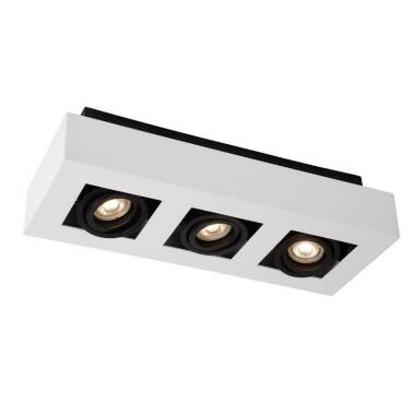 Image of Lucide Xirax 3 Light LED Ceiling Spotlight Plate