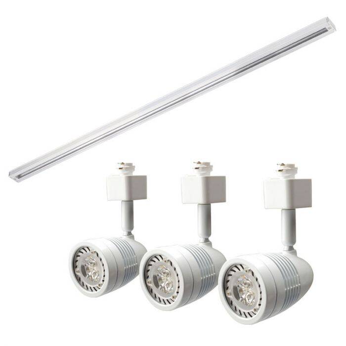 Image of Robus Acorn 1 Circuit Track Light Kit - 3 Lights