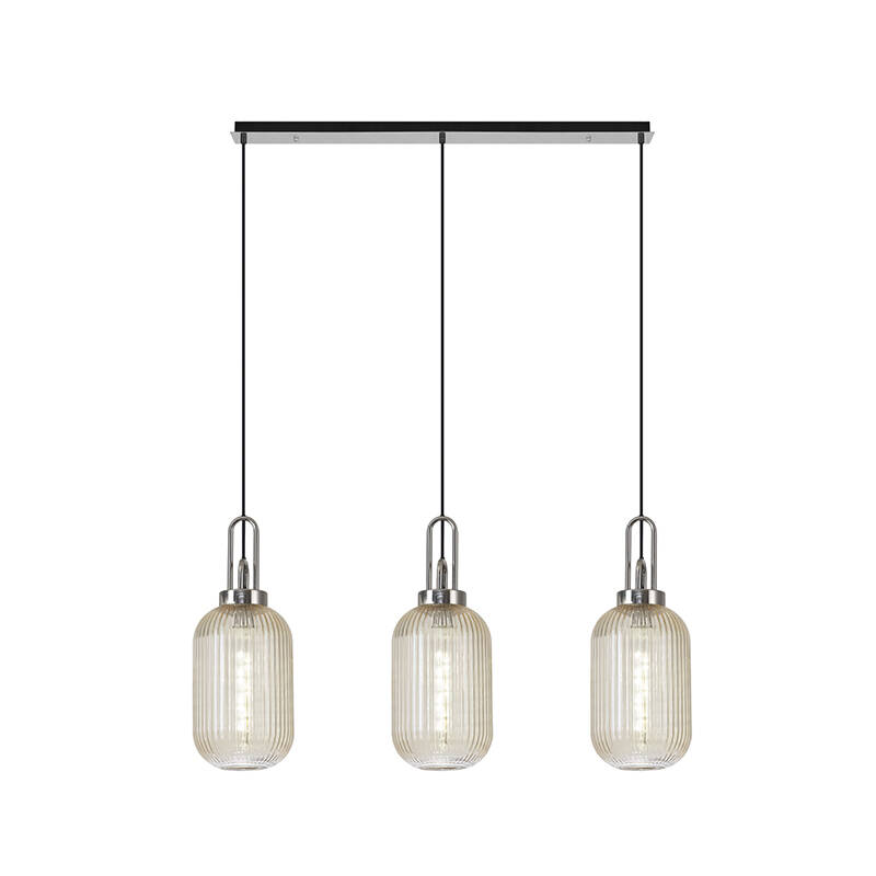 Image of Savannah 3 Light Bar Ceiling Pendant