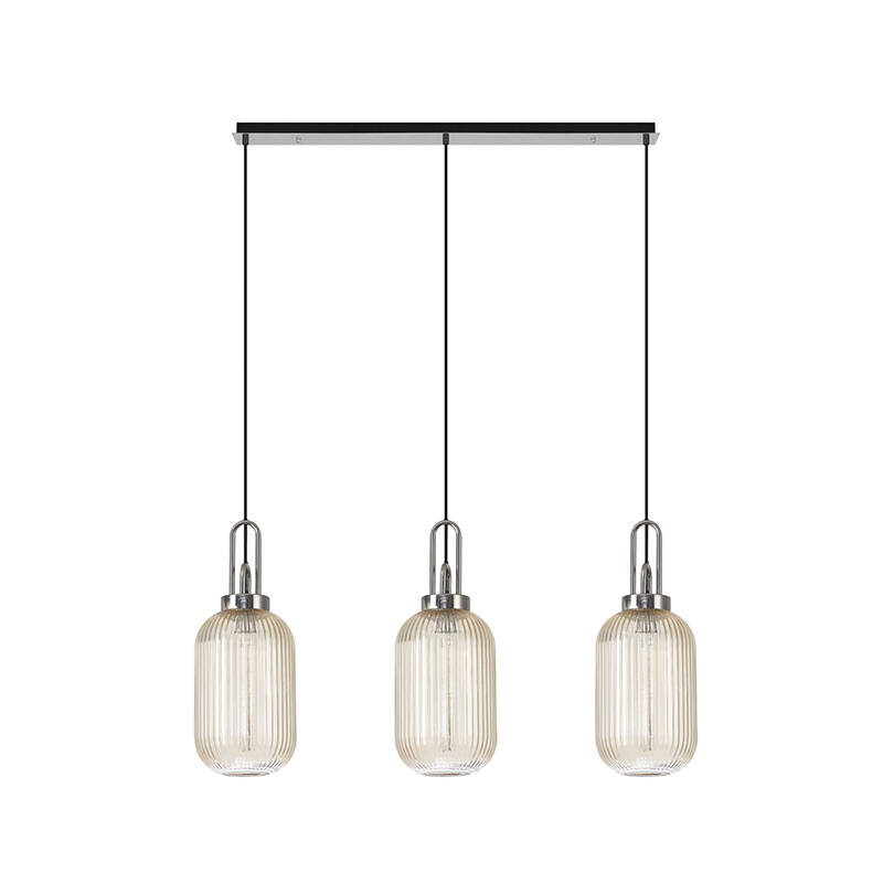 Image of Savannah 3 Light Bar Ceiling Pendant