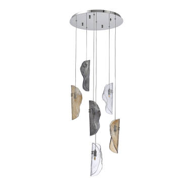 Image of Fiesta 6 Light Cascade Ceiling Pendant