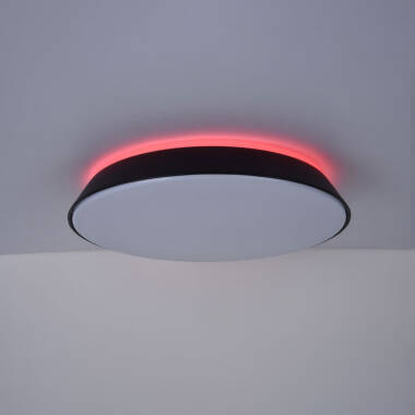 Image of Lutec Panter Selectable LED Bluetooth Ceiling Light