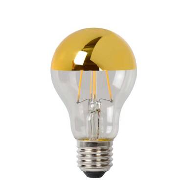 Image of Lucide 5W Warm White Dimmable LED GLS Gold