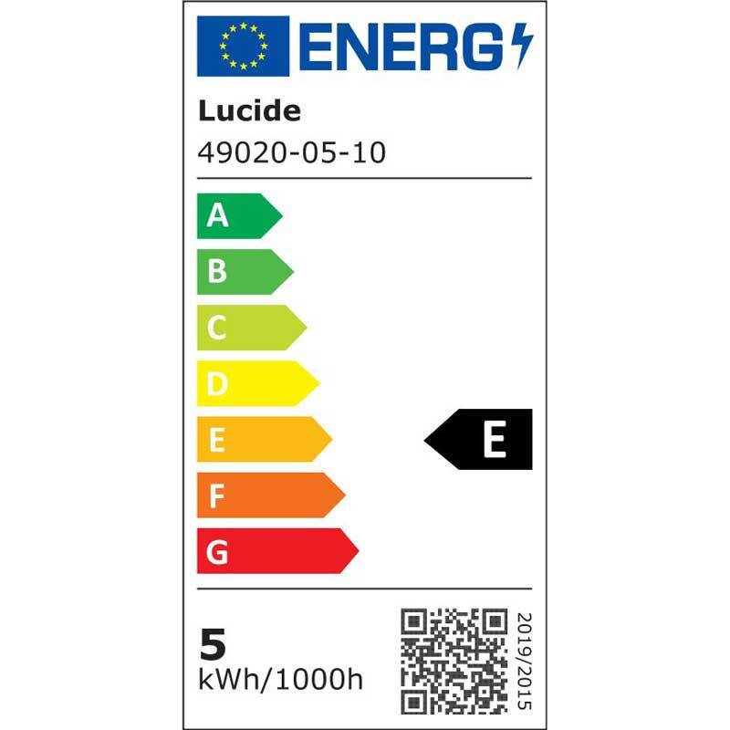 Image of Lucide 5W Dimmable LED GLS - Screw Cap