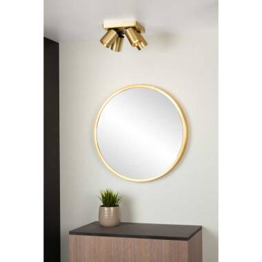 Image of Lucide Nigel 4 Light LED Ceiling Spotlight Plate