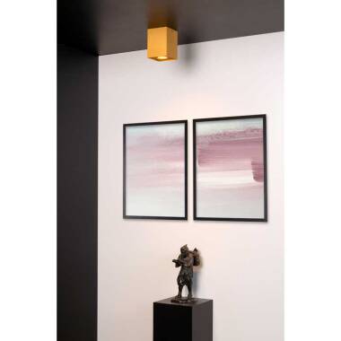 Image of Lucide Tube Square Ceiling Spotlight