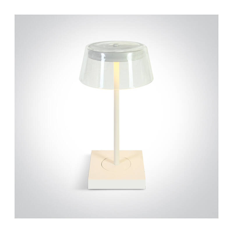 Image of Visor USB Rechargeable LED Outdoor Table Lamp