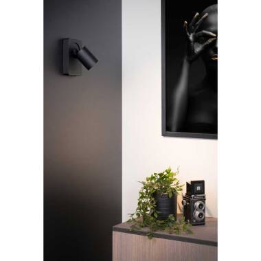 Image of Lucide Nigel LED Wall Light with USB Charging Port