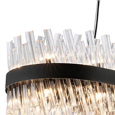 Image of Detroit Glass Bar Ceiling Pendant Light