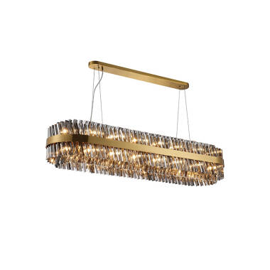 Image of Detroit Glass Bar Ceiling Pendant Light