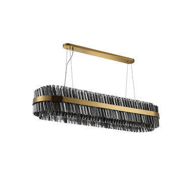 Image of Detroit Glass Bar Ceiling Pendant Light