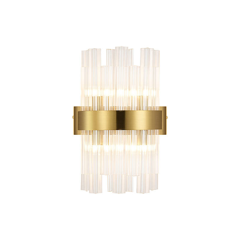 Image of Detroit Glass Flush Wall Light