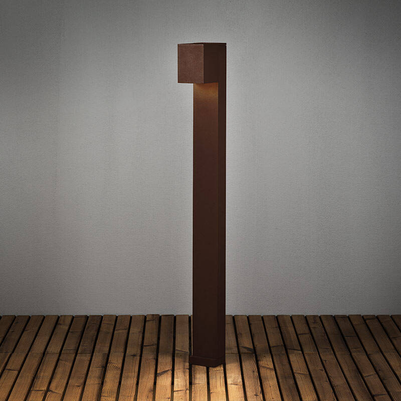 Image of Konstsmide Cremona Tall LED Outdoor Post Light with Adjustable Beam