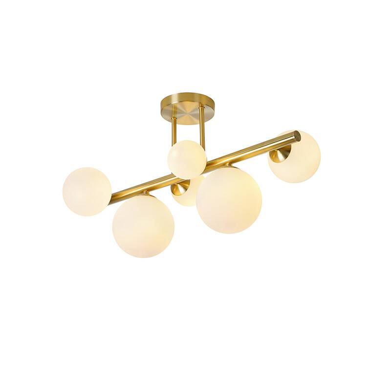 Image of Sedona 6 Light Semi-Flush Ceiling Light