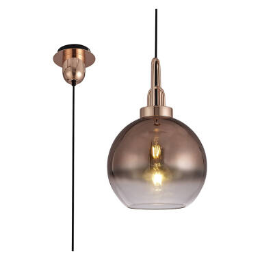 Image of Carolina Glass Ceiling Pendant Light