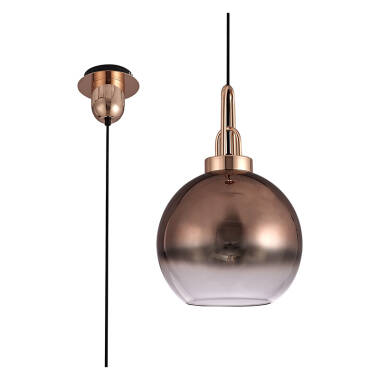Image of Carolina Glass Ceiling Pendant Light