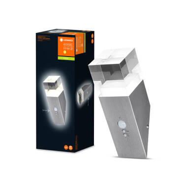 Image of Ledvance Endura Cube Torch 5W LED Outdoor Wall Light with PIR Sensor
