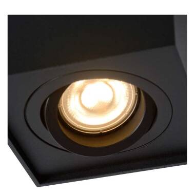 Image of Lucide Tube Square Ceiling Spotlight