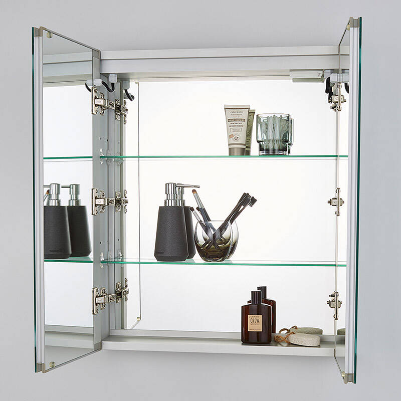 Image of Forum Hym LED Illuminated Bathroom Mirror Cabinet