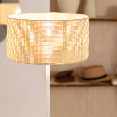 Image of Edit Baracoa Rattan Floor Lamp