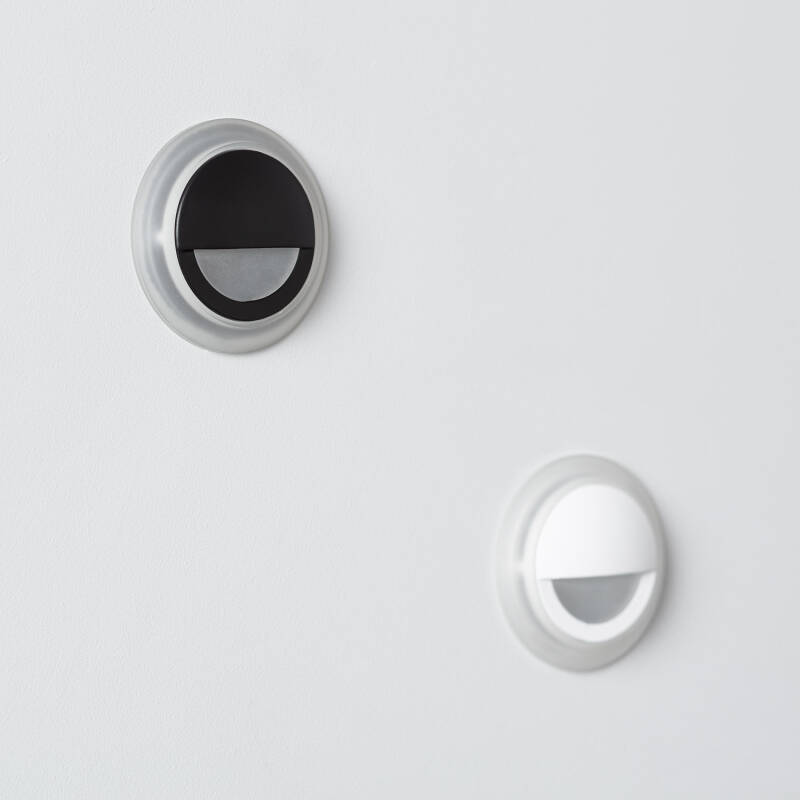 Image of Edit Occulare 3W Indoor Round LED Step Wall Light