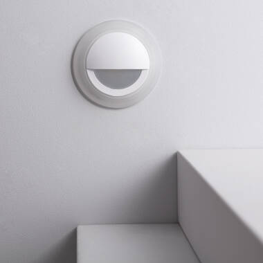 Image of Edit Occulare 3W Indoor Round LED Step Wall Light