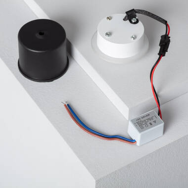 Image of Edit Occulare 3W Indoor Round LED Step Wall Light
