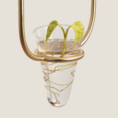 Image of Edit Moonlight Glass Plant Pot Ceiling Pendant Light