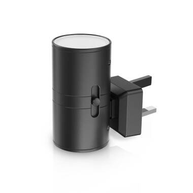 Zimi Dimmable Plug-In LED Wall Light with Dusk to Dawn Sensor