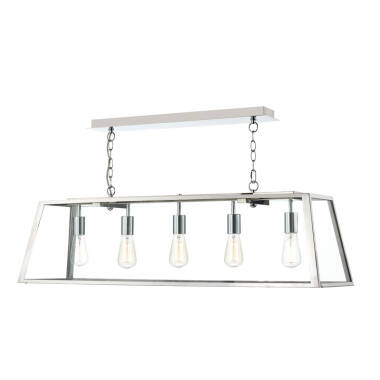 Dar Academy 5 Light Bar Ceiling Pendant