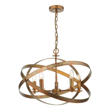 Dar Nitya 5 Light Pendant Light