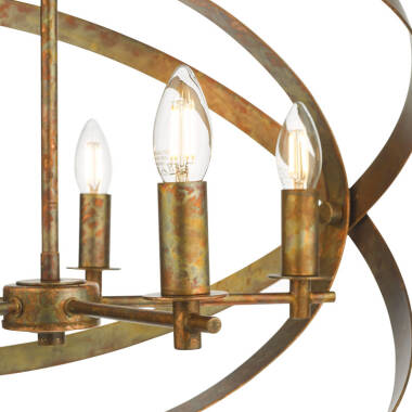 Image of Dar Nitya 5 Light Pendant Light