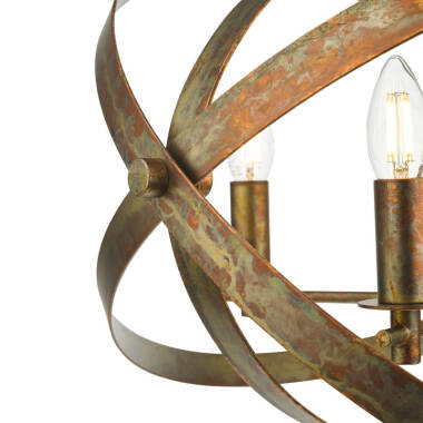 Image of Dar Nitya 5 Light Pendant Light